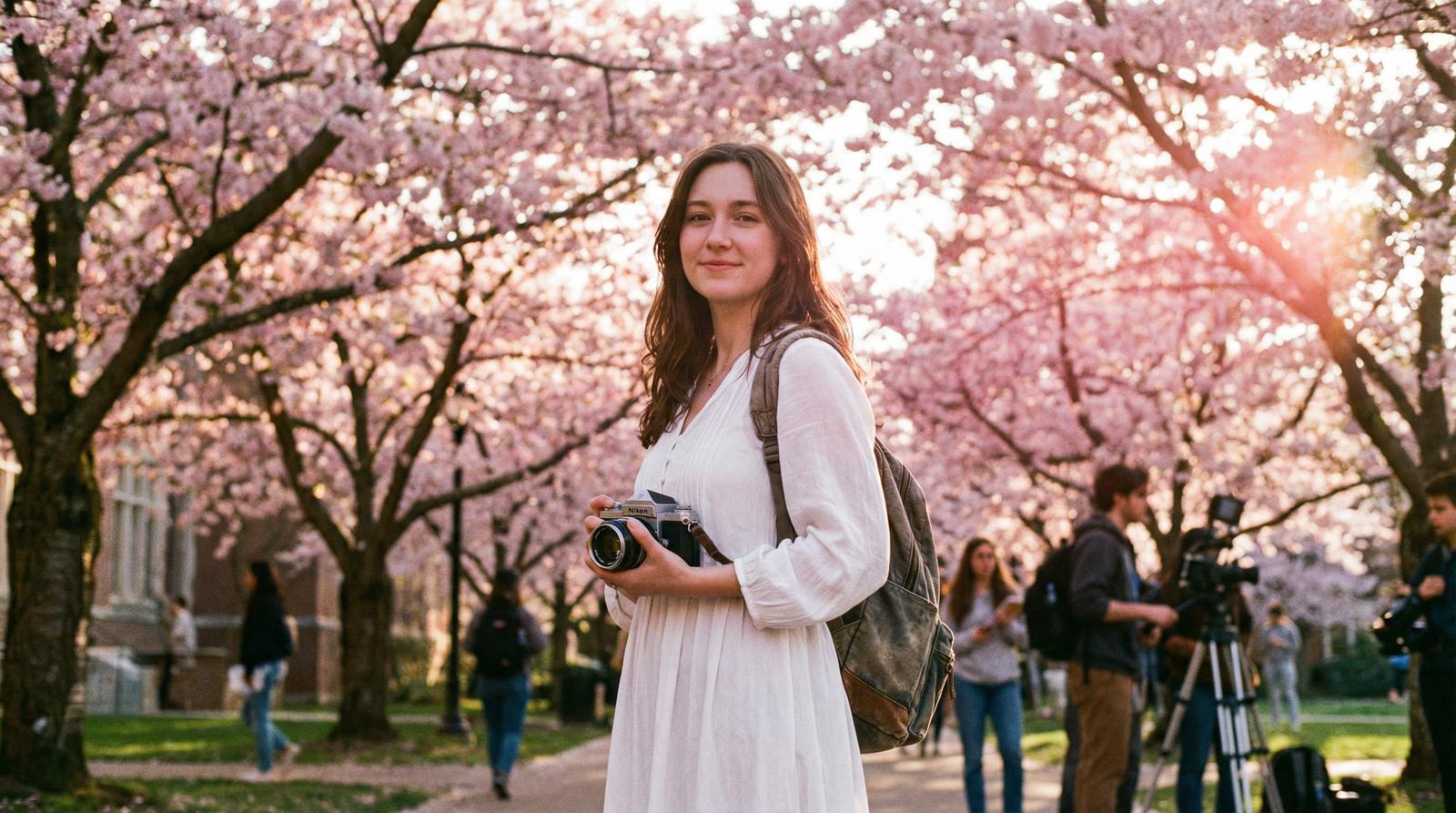 黑料原创传媒-樱花树下的青春告白短片